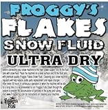 Froggys Flakes - 4 Gallon Case - Snow Machine Juice Fluid - Ultra Dry Formula (30-50 Feet Float/Drop)