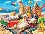Buffalo Games - Beachcombers - 750 Piece Jigsaw Puzzle Multicolor, 24'L X 18'W