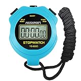 MUSHPORT Stopwatch Timer Only Stopwatch with ON/Off, No Clock No Date No Countdown Silent Stopwatch Simple Operation, Digital Stopwatch for Kids Coaches Swimming Running Sports Practice