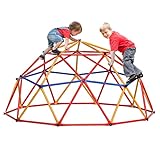 Geometric Dome Climber, Outdoor Toddler Play Set, Kids Outdoor Jungle Gym,Supporting 500LBS(Primary, 7FT)