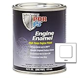 POR-15 White Engine Enamel - 1 pt. - High Temp Engine Paint