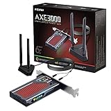 fenvi AX210 WiFi 6E PCI-E WiFi Adapter BT5.2 RGB Gaming 802.11ax ac 160MHz 2.4GHz 5GHz 6GHz Tri-Band 5400Mbps AX210NGW Desktop WiFi Card for PC Windows(Only WiFi 6E Router Antennas Support 6Ghz Band)