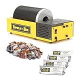 Tumble-Bee Rotary Rock Tumbler with Rock Grit Polish Kit - Rock Polisher Machine, Tumbling Equipment for Stone, Glass, and Metal Collection, Polishing Tool for Adults & Kids, Model TB-14-KIT