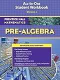 Prentice Hall Mathematics: Pre-Algebra; ALL-IN-ONE Student Workbook, Version A