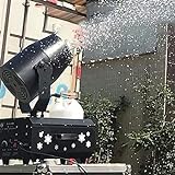 MAHWER 2000W Professional Snow Machine, 180° Christmas Snowflake Maker with Remote Control, Fake Falling Snowflakes Effect, 3-5m Spraying Distance, for DJ Party Stage