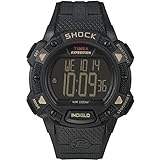 Timex Men's T49896 Expedition Base Shock Blackout Resin Strap Watch