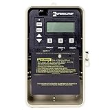 Intermatic PE153PF Three Circuit Digital Time Switch with Freeze Protection Outdoor Enclosure , Beige