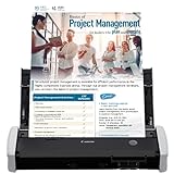 Canon imageFORMULA R10 Portable Document Scanner, 2-Sided Scanning with 20 Page Feeder, Easy Setup for Home or Office, Includes Software, (4861C001)