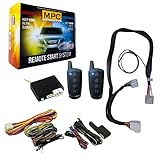 MPC 2-Way Remote Starter for 2009-2010 Toyota Corolla Dot-Key - with T-Harness - Firmware Preloaded - (2) Extended Range 4-Button 2-Way Remotes - Up to 3,000 ft