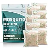 ANEWNICE Mosquito Repellent for Patio,Mosquito Repellent for Effective Indoor Protection, Natural Insect Deterrent Mosquito Barrier for Powerful Yard Garden-8P