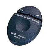 Auto Letter Opener Ceramic Letter Opener Black CLO-500 Black