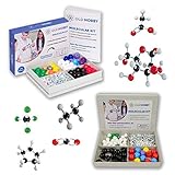 Organic Chemistry Model Kit (239 Piece Kit and 115 Piece Kit) - Molecular Model Student or Teacher Pack with Atoms, Bonds and Instructional Guide