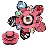 Toysical Makeup Kits for Teens - Flower Make Up Pallete Gift Set for Teen Girls and Women - Petals Expand to 3 Tiers - Variety Shade Array - Full Starter Kit for Beginners or Cosplay
