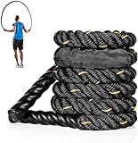 Fitness weighted jump rope - 3LB/5LB weighted jump rope for exercise, weighted adult jump rope for men and women, suitable for home exercise, gym training, full body exercise with jump rope.