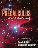 Essentials of Precalculus with Calculus Previews (Jones & Bartlett Learning Series in Mathematics)