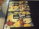 4 Vintage Recipe Books Culinary Arts Institute Sandwiches,Potatoes. Eggs 1950 Print