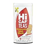 The Republic of Tea - HiCAF Cinnamon Toast Black Tea Tin, 50 Tea Bags, Spiced Tea | Caffeinated Tea