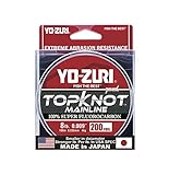 Yo-Zuri Topknot Fluorocarbon Mainline 200YD Spool 8LB, Natural Clear