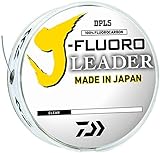 Daiwa J-Fluoro Fluorocarbon Leader - 30 Pound - 50 Yards, Multi, One Size