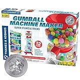 Thames & Kosmos Gumball Machine Maker Lab - Super Stunts & Tricks | Build Your Own Gumball Machines with Lessons in Physics & Engineering | 12 Experiments | Includes Delicious Gumballs | Award Winner