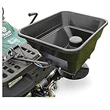 Guide Gear 12-Volt ATV/UTV Broadcast Spreader, 80-lbs Capacity, Lawn and Garden Seed Spreaders with Rain Cover