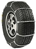 SCC SC1040 Radial Chain Cable Traction Tire Chain - Set of 2, Silver