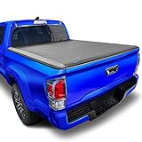 Tyger Auto T1 Soft Roll-up Truck Bed Tonneau Cover Compatible with 2016-2023 Toyota Tacoma | 5' (60') Bed | TG-BC1T9044