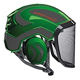 Pfanner Protos Integral Arborist Helmet - Green & Grey