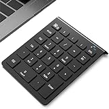 Bluetooth Number Pad for Laptop, Wireless Numeric keypad, 28 Keys Numpad Number Keypad Bluetooth 10 Keys Number Pad for Laptop, MacBook Air/Pro, iMac, Surface Pro, etc