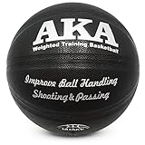 AKA Weighted Leather Basketball | 3lbs 29.5'' Size 7 Heavy Basketball