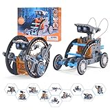 Toys for Ages 8-13,12 in 1 Stem Project Solar Robot Toy for 10 Years Old Autism Boy,Science Kits for Kids Age 8-14,Building Gear Toy Christmas Birthday Gift Idea for Boy Age 8 9 10 11 12 13 14