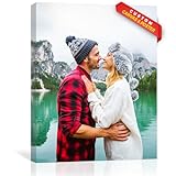 GMissT Canvas Prints With Your Photos - Personalized Pictures On Canvas Custom Poster for Home Decor - Floating Frames & Gift Wrapping Available