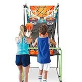 NET PLAYZ Electronic Basketball Arcade Game - Indoor Sport Games for Kids & Adults Birthday, Office Christmas Party Activities Style: Ejet Games, Black (EIR008402023)