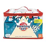 Chuckle & Roar - 10 Pin Bowling Set - New Family Game Night Staple - Easy Setup and cleanup - Great for Indoor Game time - Ages 3 and up