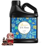 Bsrezn 1000g UV Resin Hard, Crystal Clear UV Cure Epoxy Resin Kit Premixed Resina UV Transparent Solar Activated Glue for Jewelry Making Fast Curing