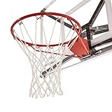 Silverback Standard Breakaway Rim with Nylon Net Compatible and Goaliath Portable Basketball Hoops