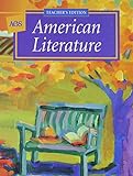 AMERICAN LITERATURE STUDENT TEXT