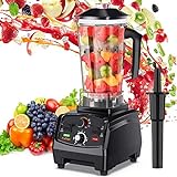 COLZER Professional Countertop Blender with 2200-Watt Base, Smoothie Blender,Built-in Timer,High Power Blender 2L Cups for Frozen Drinks,Shakes and Smoothies