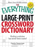 The Everything Large-Print Crossword Dictionary: Finding a solution has never been easier! (Everything®)