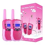 Selieve Toys for 3-12 Year Old Girls Boys, Walkie Talkies for Kids 22 Channels 2 Way Radio Toy with Backlit LCD Flashlight, 3 Miles Range for Outside, Camping, Hiking