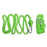 Green Floating Polypropylene Dock line Provide The Stainless Snap Hook and Incredible 12' Spliced Eye to let You Easy and Fast to go