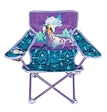 Disney Raya Camp Chair for Kids, Portable Camping Fold N Go Chair with Carry Bag