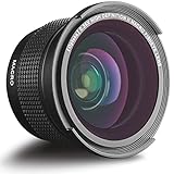 Opteka 58MM 0.35x Fisheye Wide Angle Lens Compatible with Canon DSLR Cameras Including Macro Close Up Attachment
