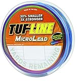 Tuf Line ML18100 Micro Lead Core Spectra Braid Trolling Line, 18-Pound