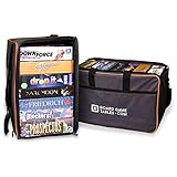 Board Game Bag - [Backpack/Luggage Slip] - Padded Board Game Carrier (Oxford Gray)