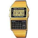 Casio DBC-611G-1 Gold Memory Calculator Databank Watch