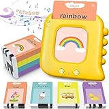 Talking Flash Cards,Kids Toddler Flash Cards with 224 Sight Words,Montessori Toys,Autism Sensory Toys,Speech Therapy Toys,Learning Educational Toys Gifts for Age 1 2 3 4 5 Years Old Boys and Girls