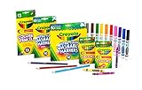 Crayola Back To School Supplies for Girls & Boys, Crayons, Markers & Colored Pencils, Gifts, 80 Pieces