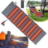 Camping Heated Sleeping Bag Pad - Battery Operated Heating Pad Rechargeable USB Powered Heater for Outdoor Tent