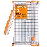 Fiskars Craft Supplies: Paper Cutter, Paper Trimmer for Crafts, Photos, and Stationary, 12” Cut Length (152490-1006) (Packaging May Vary)